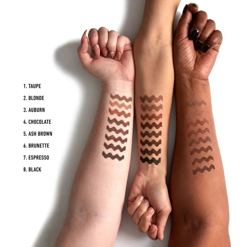 NYX Professional Makeup Micro Brow Pencil Cool Ash Brown, ultra fijn wenkbrauwpotlood, foto 2 van 4
