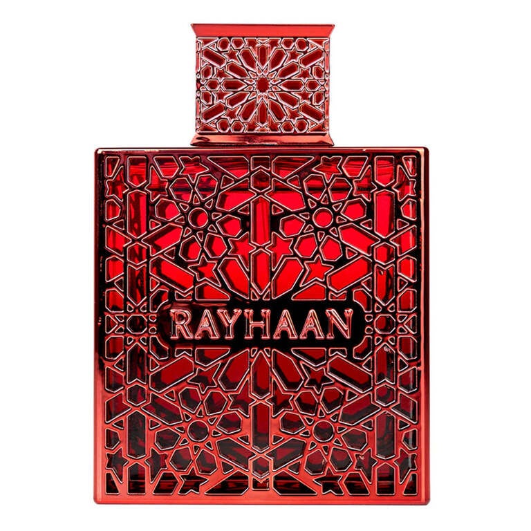 Rayhaan Crimson Eau de Parfum, oriëntaalse vanille geur voor heren, foto 8 van 8