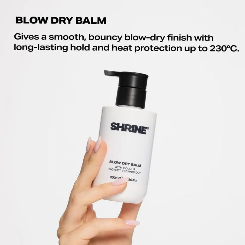 Shrine Blow Dry Balm, stylingbalsem voor volume en hittebescherming, foto 3 van 7