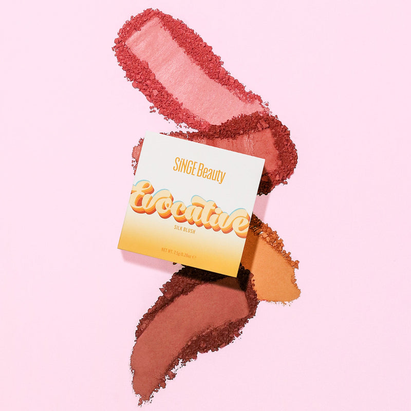Singe Beauty Evocative Silk Blush Likeable Litchi 3