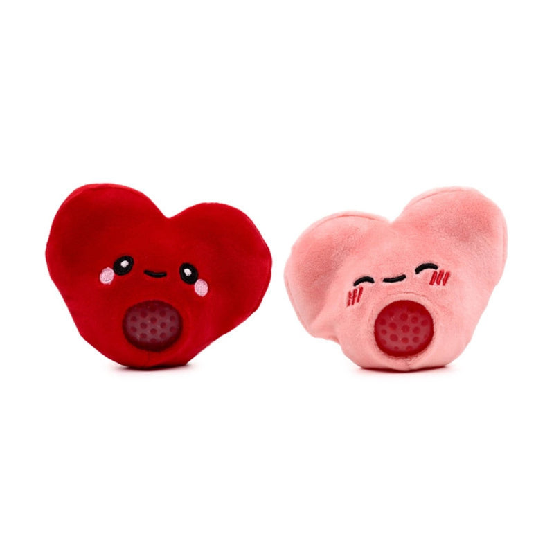 Squishy Mystery Queasy Squeezies J'adoramals Heart Plush with Orbeez Squishy, pluchen hartje met verrassing
