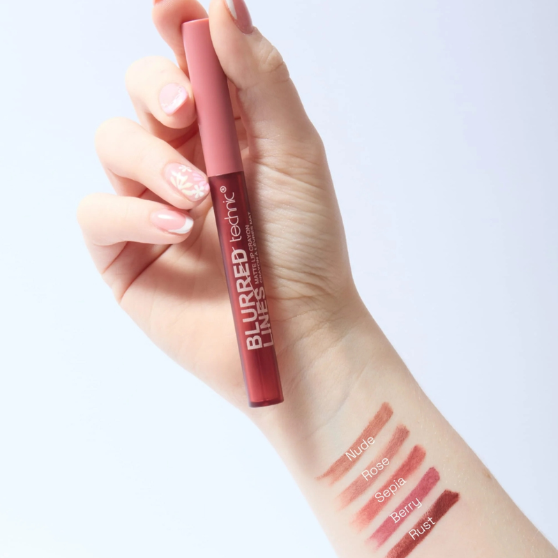 Technic Blurred Line Matte Lip Crayon Nude