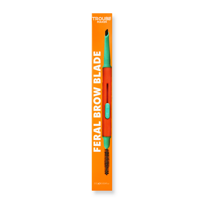 Trouble Maker Feral Brow Blade Pen Light Brown, wenkbrauw pen met precisie tip, foto 3 van 3
