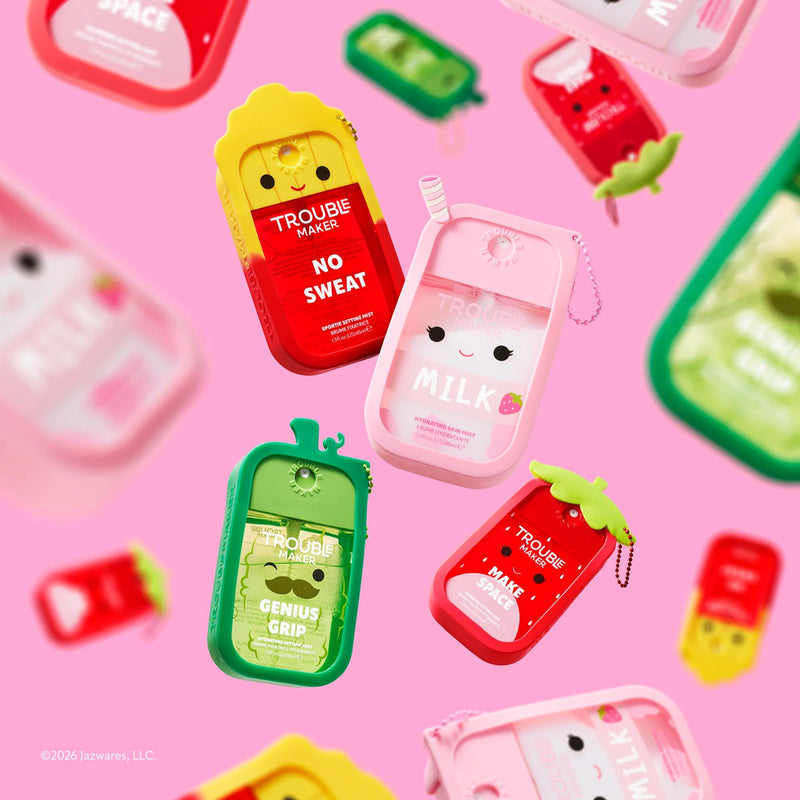 Trouble Maker X Squishmallows Charles The Pickle Better Work Setting Mist With Snug