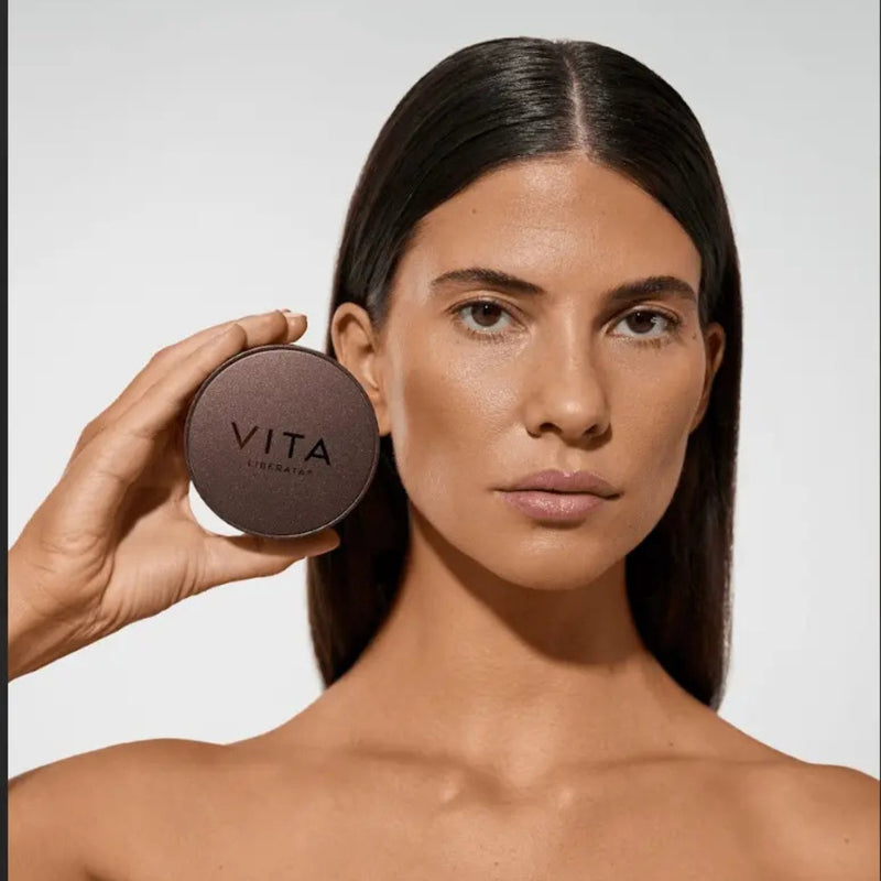 Vita Liberata Trystal Minerals Sun Kiss No. 02 Medium, zachte minerale bronzer voor een natuurlijke gloed, foto 7 van 7