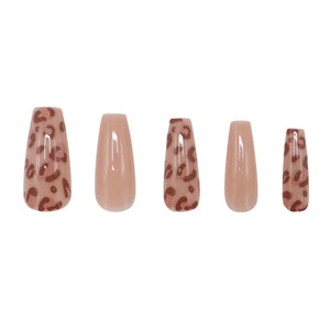 Press On French Nails Panther