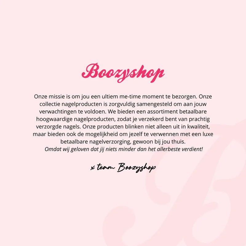 Boozyshop Press On French Nails White / Pink