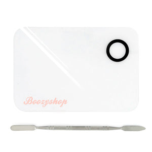 Transparent Makeup Mixing Palette & Spatula
