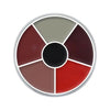 Cream Color Circle Burn & Injury