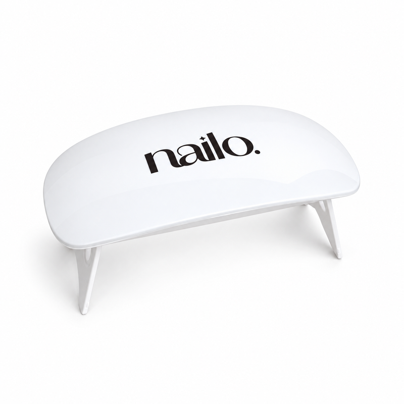 Nailo Gel Nail Lamp, compacte UV/LED-lamp van 6 watt met timer