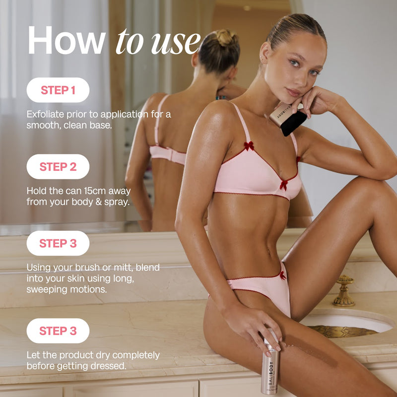 Instant Tan Light to Medium