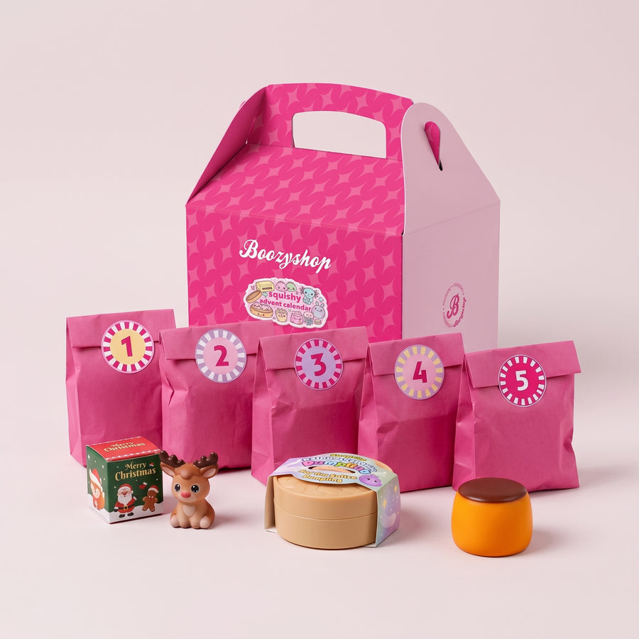 Boozyshop Mystery 5 Day Squishy Advent Calendar, perfect om af te tellen