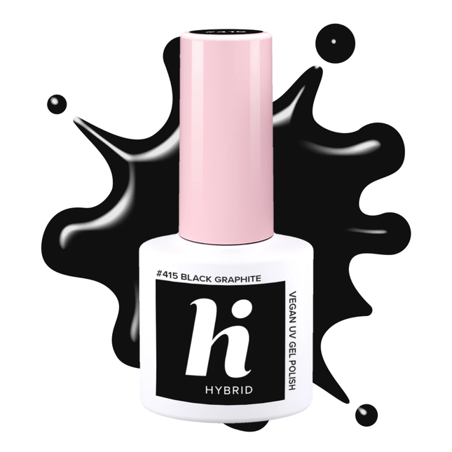 415 Black Graphite UV Gel Polish