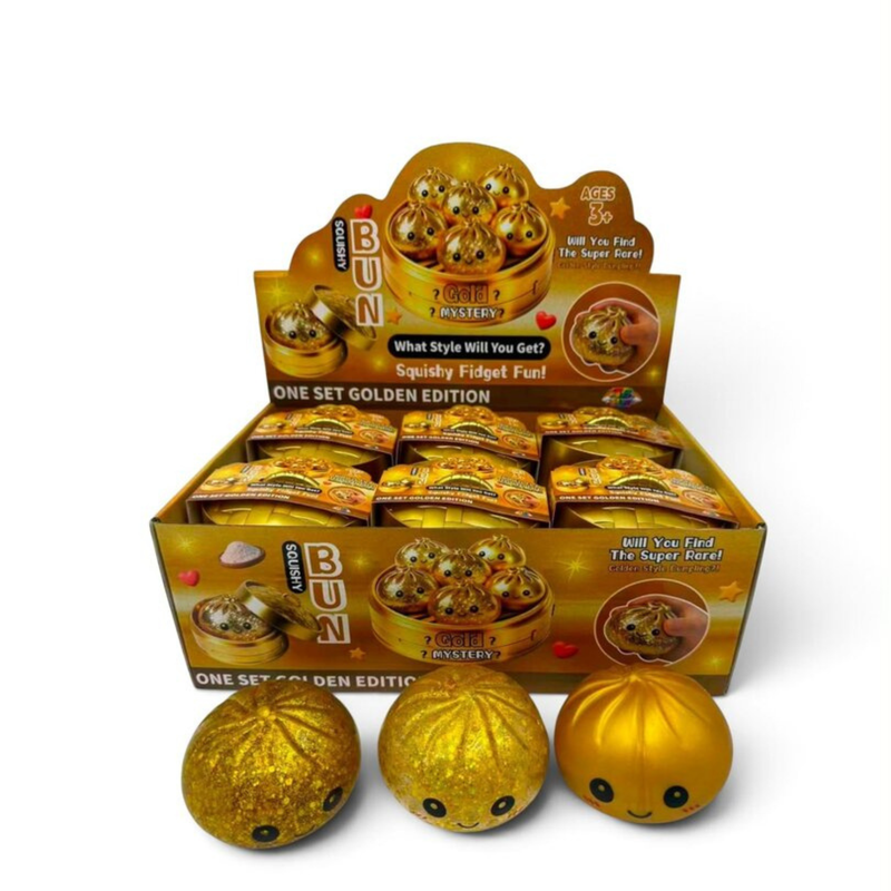 Mystery Dumpling Squishy Gold Edition