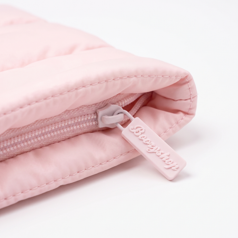 Puffy Cosmetics Bag Soft Pink