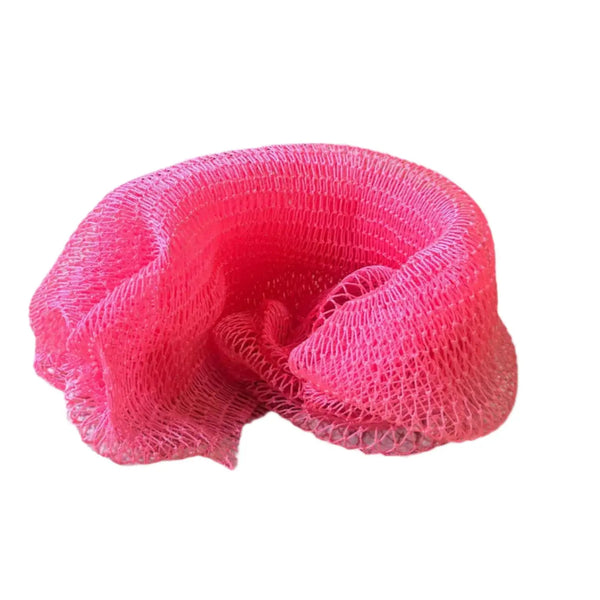 African Fabs African Net Sponge Sapo Dark Pink