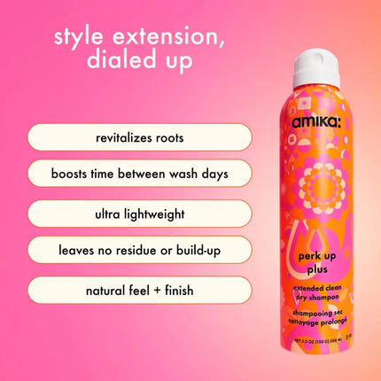Amika Amika Perk Up Plus Extended Clean Dry Shampoo 199 ml.
