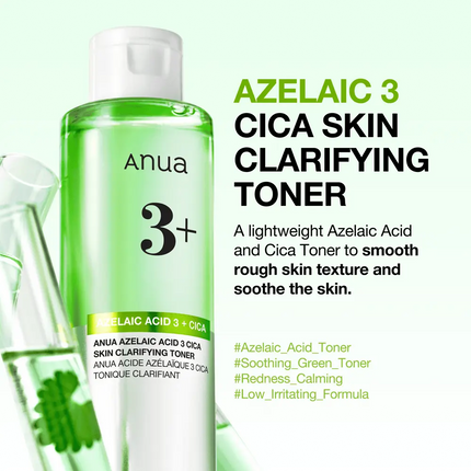 Anua Azelaic Acid 3 Cica Skin Clarifying Toner