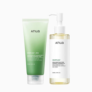 Heartleaf Double Cleansing Set