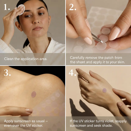 Apricot Beauty UV Indicator Patches