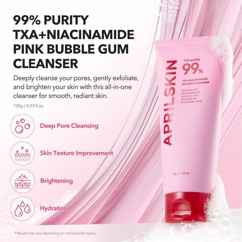 APRILSKIN TXA Niacinamide Toning Shot 99 Deep Cleanser
