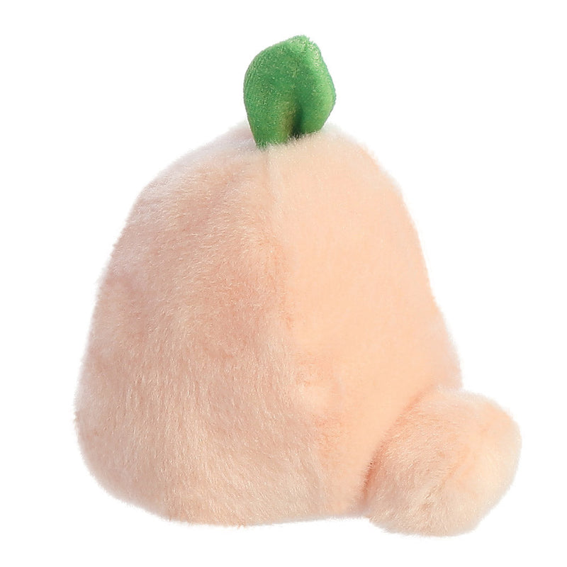 Aurora World Palm Pals Mellow Peach, zachte perzik knuffel van 13 cm, foto 3 van 6