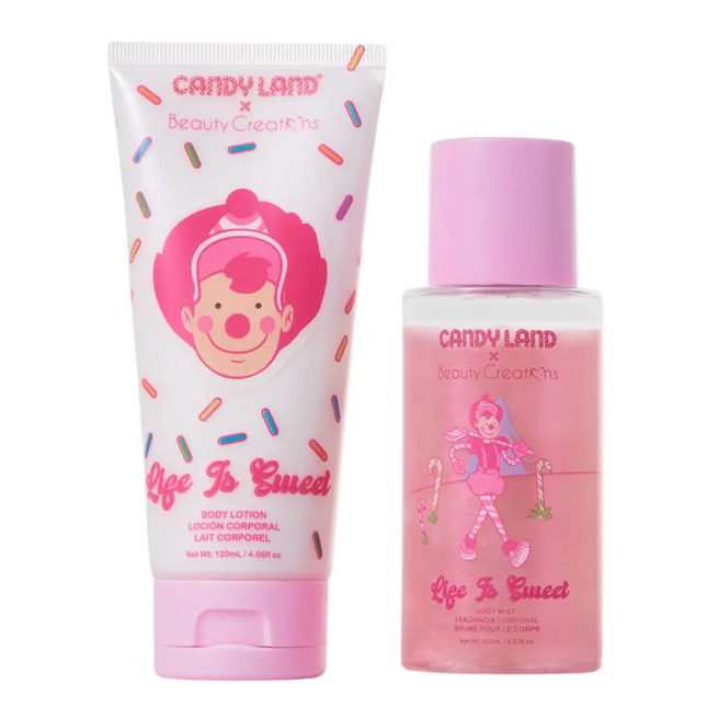 Beauty Creations Shimmer Body Lotion & Mist Set Life Is Sweet
