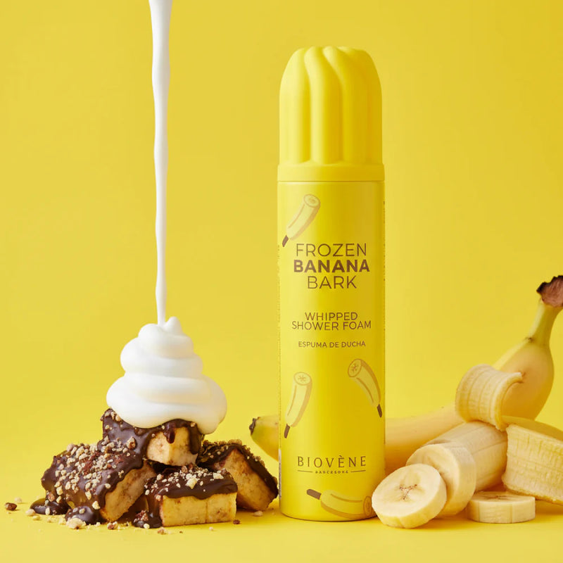 Biovene Frozen Banana Bark Whipped Shower Foam