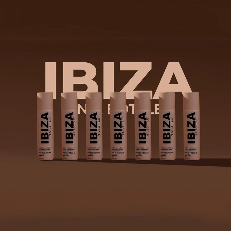 Biovene Ibiza 3 Sec Body Filter Dark Nude Anti Aging Instant Spray On Leg & Body Foundation Advanced Skincare