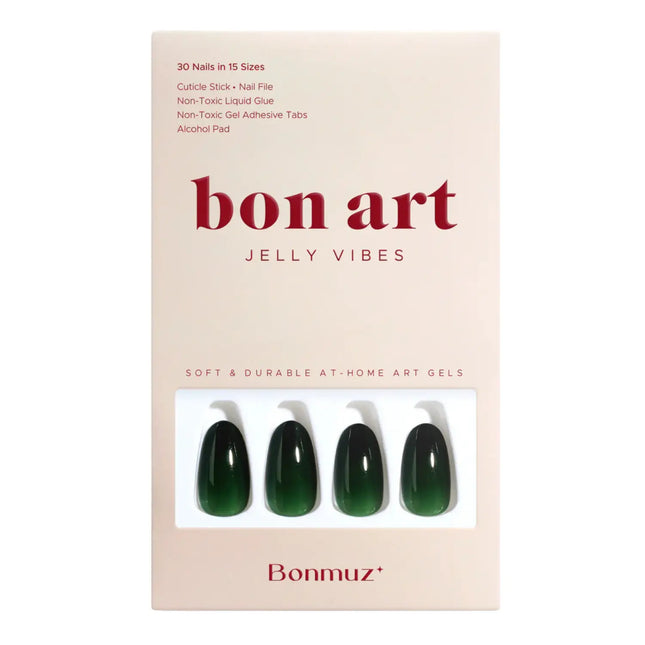 Bonmuz Press-On Nails Forest Lush