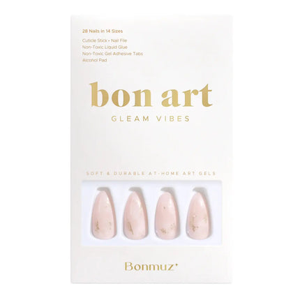 Bonmuz Press-On Nails Hushed Shimmer