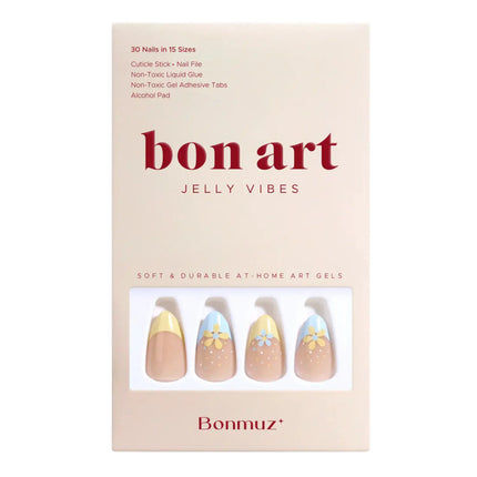 Bonmuz Press-On Nails Sunny Halo