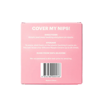 Booby Tape Silicone Nipple Covers Clear