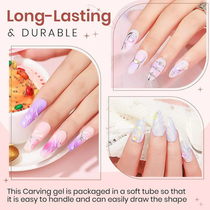 Born Pretty Clear 5D Sculpting Gel 8ml
