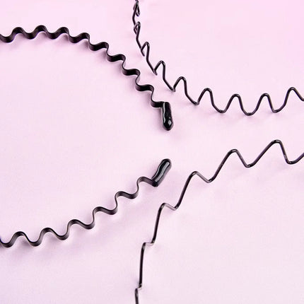 Brushworks Flexi Zig Zag Headbands Set