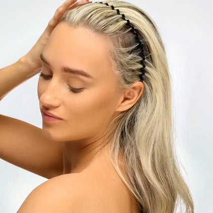 Brushworks Flexi Zig Zag Headbands Set