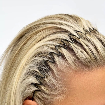 Brushworks Flexi Zig Zag Headbands Set