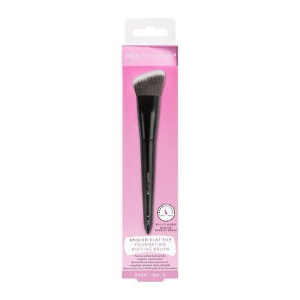 Brushworks No. 9 Angled Flat Top Foundation Buffing Brush