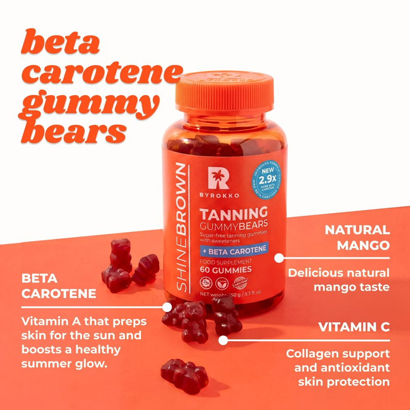 ByRokko Beta Carotene Tanning Gummies 2.0