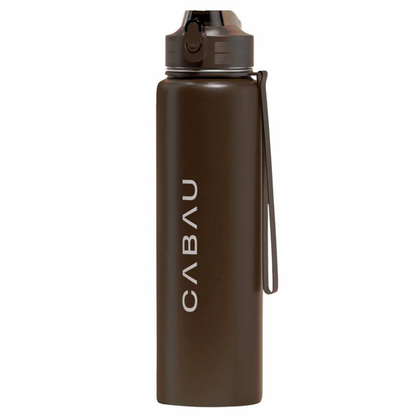 Cabau Lifestyle Bloom Bottle Stainless Steel Brown
