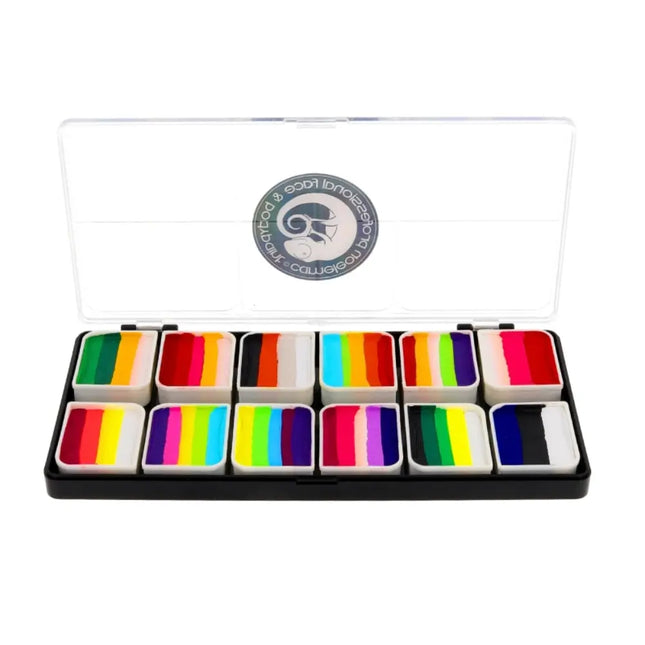 Cameleon Paint Splitcake Color Block Palette All Stars