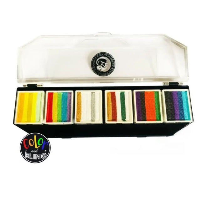 Cameleon Paint Splitcake Color Block Palette Happy Days By Color And Bling