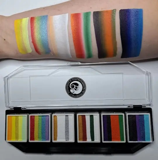 Cameleon Paint Splitcake Color Block Palette Happy Days By Color And Bling