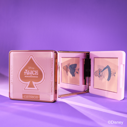 Catrice Disney Alice In Wonderland Luminizing Compact Powder C01 Slightly Confused