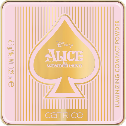 Catrice Disney Alice In Wonderland Luminizing Compact Powder C01 Slightly Confused
