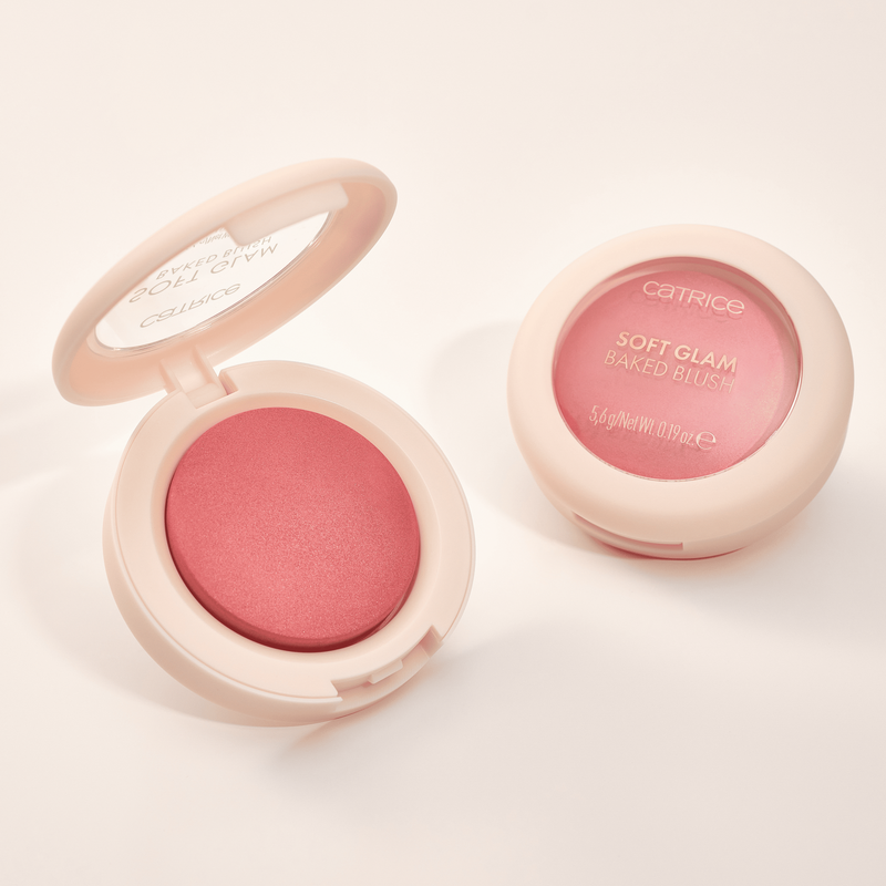 Catrice Soft Glam Baked Blush 020 Peachy Breeze
