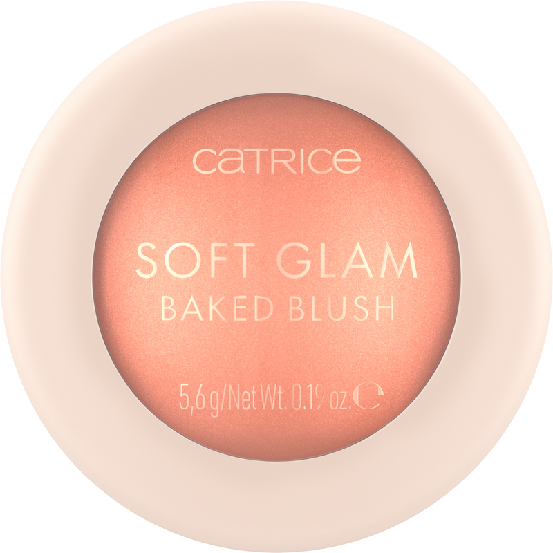 Catrice Soft Glam Baked Blush 020 Peachy Breeze