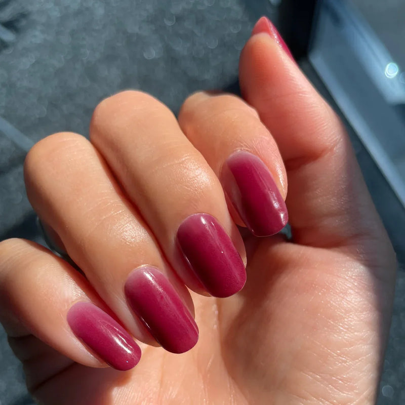 Nailo gellak stickers Cherry Burgundy, diep kersenrood