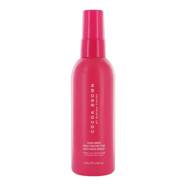 Cocoa Brown Hair Hero Heat Protection Anti Frizz Spray
