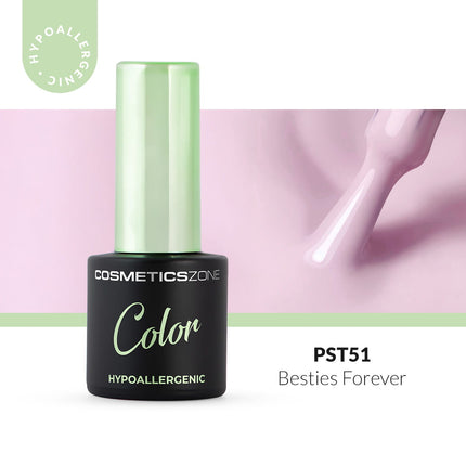 Cosmetics Zone Hypoallergenic Hybrid UV/LED Gel Polish Besties Forever PST51